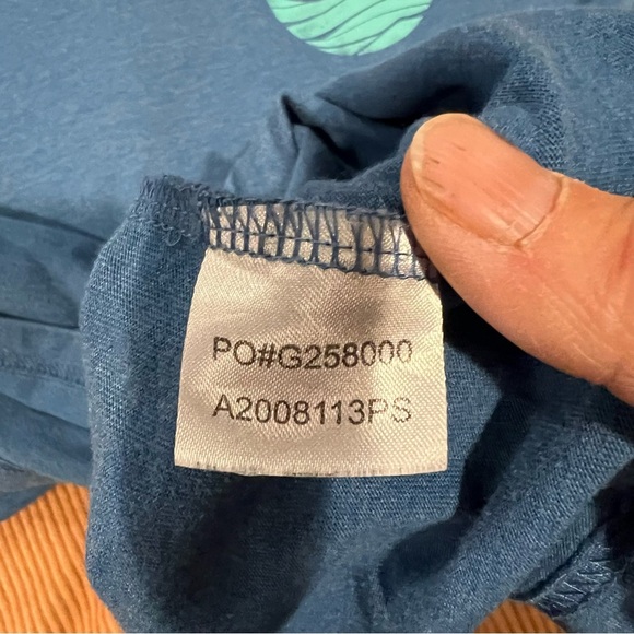 O'Neil Moon Vintage Wave Shirt Royal Blue Men’s Medium Short Sleeve RN#85773 EUC - Picture 6 of 7